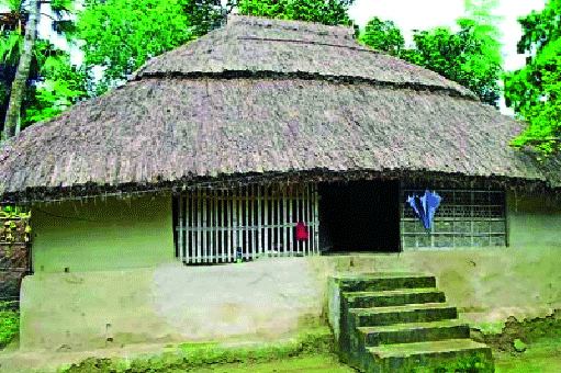গ্রামবাংলার ছনের ঘর   -আবদাল মাহবুব কোরেশী